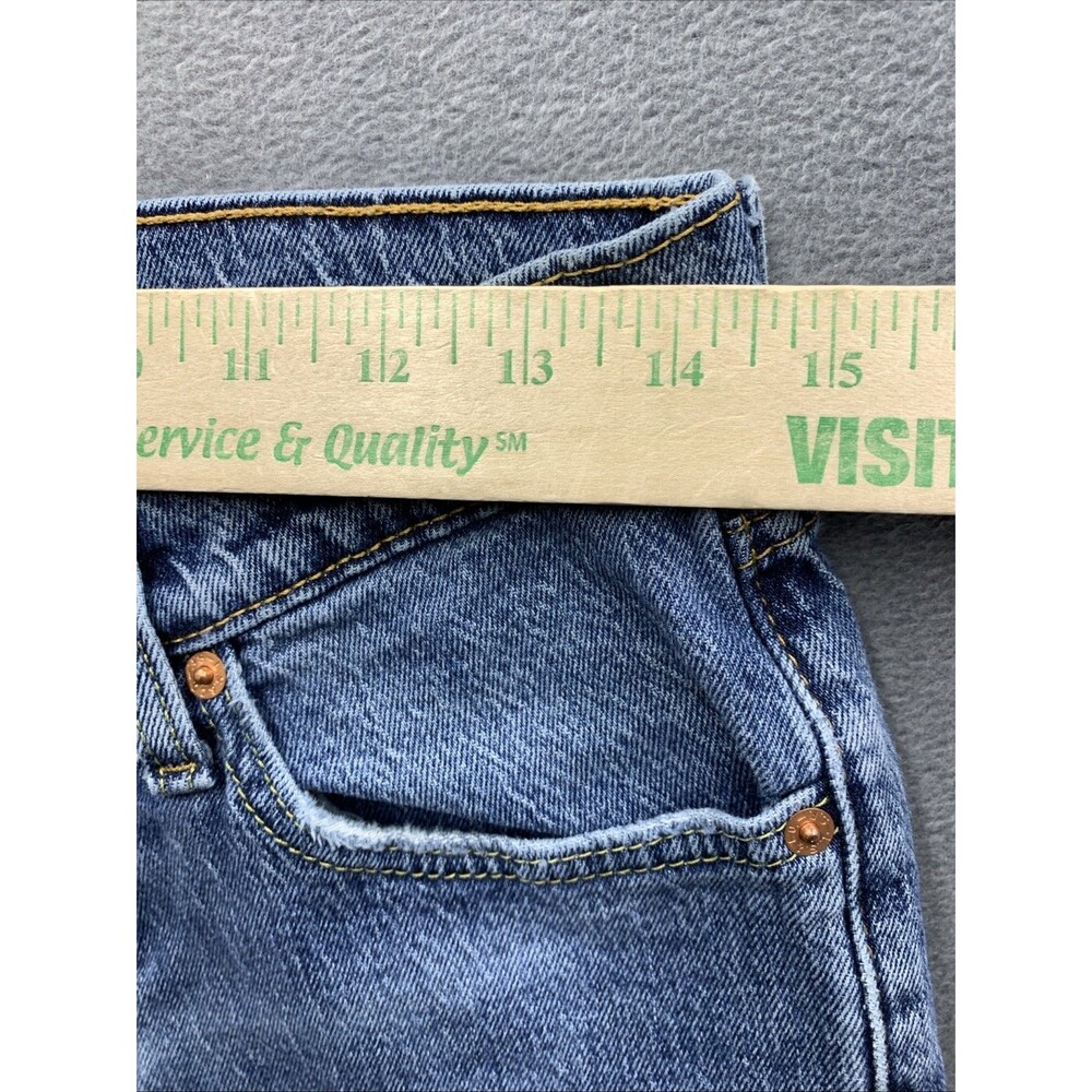 Levi's 541 Denim Jeans Men's Athletic Taper Blue Distressed Broken In Size 30X30 - Picture 4 of 16